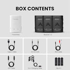 Avantree Audiplex - Wireless Audio Transmitter & Multiple Receivers Set for AV Receivers, Projectors, PA Systems, Hearing Assistant in Church, Broadcasts to 100 Multiple Headphones & Speakers