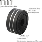 Tertullus 4 Pcs HiFi Speaker Isolation Feet 40x20mm Aluminum Speaker Spike Pad for Turntable, Subwoofers, Amplifier, HiFi Devices, Dac, Recorder, Cd (Black)