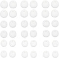 Earbud Tips Soft and Comfortable Headphone Ear Tips Ear Bud Replacement Pieces Silicone Fit Most in-Ear Headphones，Inner Hole 3.8mm -5.5mm，18 Pairs White S/M/L Replacement Earbud Tips