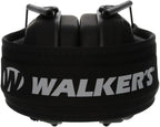 Walker's Razor Slim Ultra Low Profile Compact Design Adjustable Range Shooting Hunting Hearing Protection Electronic Earmuffs