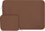 MOSISO Laptop Case 13 inch, 13 inch Laptop Sleeve Bag Compatible with MacBook Air 13 M4 M3 M2 M1 2025-2018 / Pro 13 M2 M1 2025-2016, Neoprene Computer Sleeve Bag with Small Case, Caramel Brown