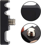 Camera Cage Cable Clamp - Portable Cage Fitting Wire Clip - Accessories Fixed Clip - 1/4 Inch Universal Lightweight Mounting