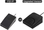 iKKEGOL Upgraded USB Single Foot Pedal Optical Switch Control One Key Program Computer Keyboard Mouse Game Action HID