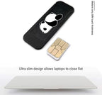 Laptop Camera Cover Slide,Webcam Cover Slide,Protecting Your Privacy Security & Shelter from Breath Lamp-Cute Pattern Design丨Fits Laptop & Desktop, PC-Ultrathin for iMac(Pnada)