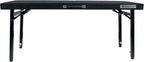 Rockville RTBL4 Adjustable Height DJ Table Folding Legs 20x60 Inch, Portable, Non-Slip Surface, Carry Bag Included, for Mobile DJs and Event Performers