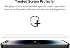 Belkin TemperedGlass iPhone 14 Pro Max Screen Protector - iPhone 14 Pro Accessories - Easy Application With Installation Guide Tray - Tempered Glass Antimicrobial Screen Protector - 9H Hardness Tested