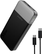 Power Bank Fast Charging 10000mAh 35W Portable Charger Small Battery Pack with PD 3.0 & QC 4.0 Type-C USB-A Input Output Lightweight Phone Charger Compatible for iPhone Samsung iPad