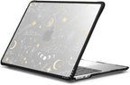 CASETiFY Impact MacBook Air 13.6" (M2-M4) Case [Cushioned Impact Corners/Scratch-Resistant/Anti-Slip Grip] - Stargazing - Clear Black
