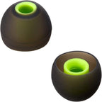 Earbud Tips Soft Silicone Earbuds Replacement Tips Fit for in-Ear Headphones(Inner Hole from 3.8mm - 4.2mm Earphones) 9 Pairs S/M/L