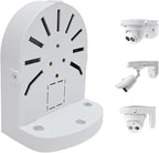 Indoor Outdoor Camera Bracket ABS Plastic Wall Mount L-Shaped Bracket for Security Dome IP Camera Mounting, Junction Box Cable Management (2.5in-SL-3PACK)