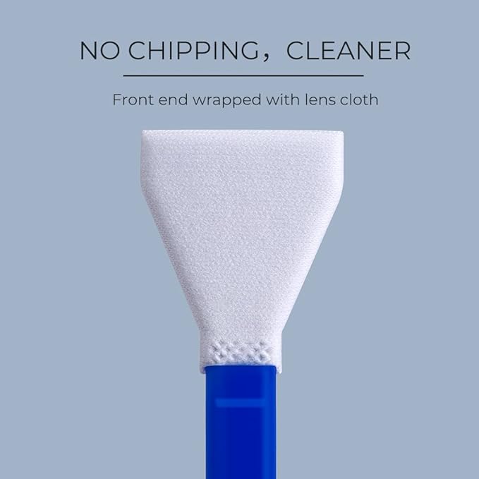 K&F Concept APS-C Sensor Cleaning Kit - 16pcs Swabs, 20ml Cleaner & Gloves, Camera Lens Cleaning Kit for CMOS & CCD Sensors