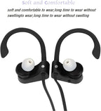 Earbud Replacement Tips Silicone Earbud Tips Ear Bud Covers Fit Most in-Ear Earbuds(Inner Hole 3.8mm -5.1mm) Headphone Ear Tips 9 Pairs S M L