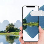 2024 Smartphone Camera Mirror Reflection Clip Kit -【New Version】 Smartphone Selfie Reflector, Adjustable Mobile Phone Reflection Camera Clip, Mirror Reflection Phone Clip for All Phones (1PC-Balck)