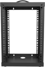 8U Small Network Cabinet-10 inch Server Rack for 10" Server, Network, Audio, and Video Equipments at Home or Office (8U)