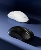 VGN F1 MOBA Wireless Gaming Mouse, 4K Polling Wired/Wireless Gamer Mice with 26K Optical Sensor, 55g Lightweight, 200h Battery Life, 6 Programmable Buttons, USB-C Charging, for PC/Mac/Laptop - White