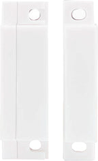 2Pcs Magnetic Reed Switch Wired Surface Mount Normally Closed NC Contact Sensor Alarm Magnetic Door Switch with 2 Wires, PVC, MC-31