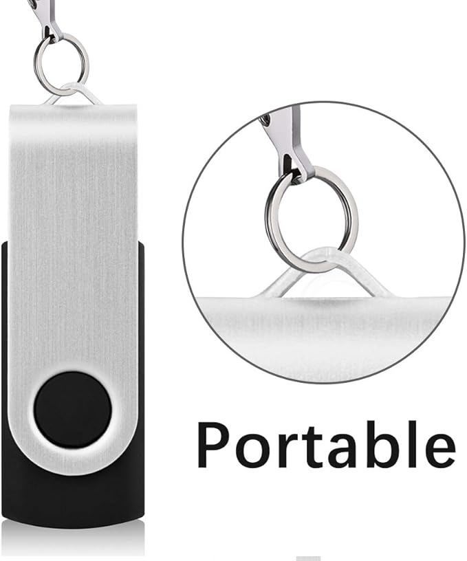 KEXIN 50 Pack 16GB Flash Drive 16G Bulk USB Thumb Drive USB Stick Jump Drive USB 2.0 Flash Drive with Led Indicator, Color