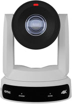 PTZOptics Move 4K 30x Auto-Tracking PTZ Camera with Built-in Tally Light, 3D Noise Reduction, and Advanced White Balance Modes (White)