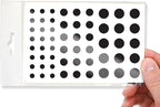 Webcam/Camera Vinyl Covers | 57 Low-Tack Reusable Webcam Sticker | 3-Sizes | Black 57-Pack (Ultra Glossy)