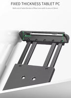 Strg Industrial Tablet Mount for 7.0" - 8.7" iPad/iPad mini Samsung Galaxy Tablets, Heavy Duty Tablet Holder Compatible with RAM B 1" and C 1.5" Size Round Ball Mounts Bases (Not Included Ball Mount)