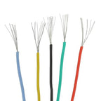 BOJACK 30 AWG Flexible Silicone Wire Electric Wire Hook up Wire Kit 300V Cables with Plus 20 φ2mm Heat Shrink Tubings and a Mini Wire Stripper(5 Colors 32.81Ft Each Color, 30AWG)