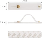 Removable and Reusable Cell Phone Grip Strap, Yetaida Telescopic Finger Kickstand Bracket Universal Silicone Phone Holder Stand and Portable Finger Loop for Most Smartphones Case (White)