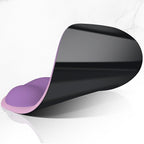ITNRSIIET Ergonomic Mouse Pad, Cushioned Gel Wrist Rest, Non-Slip Base, Smooth Surface, Cute Multi-Color, 9.5 x 8.2 in, Purple Pink Gradient