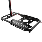 Turtle Beach VelocityOne Universal Stand for Flight Simulation & Racing Simulation Accessories with adjustable height design, metal construction, and fold flat design for PC & Xbox – Black