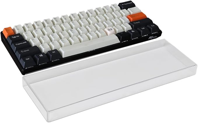 Acrylic Keyboard Dust Cover,60/61/64 Keys Transparent Mechanical Keyboard Protective Cover,Compatible with Computer Gaming Keyboards (11.5''x4.02''x0.87'')