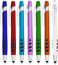 Stylus Pens - 2 in 1 Touch Screen & Writing Pen, Sensitive Stylus Tip - for Your iPad, iPhone, Kindle, Nook, Samsung Galaxy & More - Assorted Barrel Colors, Black Ink, 28 Pack