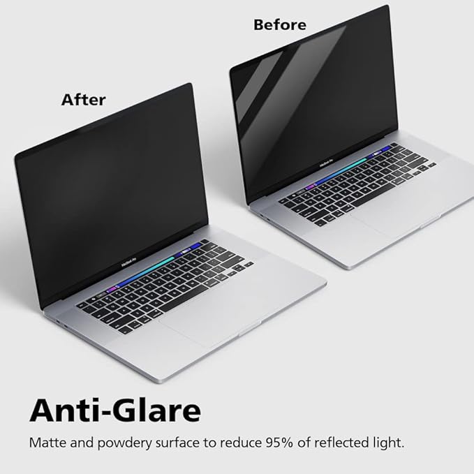 Anti Blue Light Matte Screen Protector for MacBook Pro 14" (2024 M4, 2023 M3, 2023 M2, 2021 M1) | Anti-Glare | Reducing Eye Fatigue with Blue Light Blocking Filter
