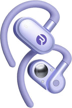 Raycon Everyday Open Earbuds – True Wireless Open Ear Bluetooth Headphones, Hook Design, IPX5 Water Resistant, 40 Hours of Battery Life (Purple)