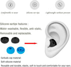Silicone Ear Tips Earbuds Replacement Tips Compatible with Powerbeats 1/2/3 Wireless Beats by Dre Headphones,Earbud Cap (8 Pairs