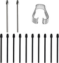 Pen Tips Replacement Compatible with Remarkable 2 Marker Plus Pencil, Pencil Nibs Compatible with Kindle Scribe Basic and Premium Pen (2 PCS Metal Tips, 10 PCS 2B Tips)