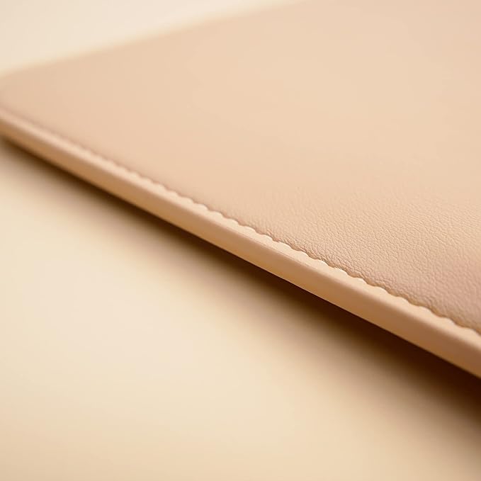 Slim Laptop Sleeve 13 Inch Compatible with 2024 MacBook Air 13 M3 M2 M1/ MacBook Pro 13 M2 M1 Color Beige
