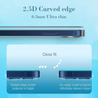 PERFECTSIGHT Sapphire Anti Glare Anti Blue Light Screen Protector Designed for iPhone 14 Pro - Eye Protection Diamond Hard Tempered Glass - Matte Military Grade Shatterproof Bubble Free (6.1 inch)