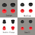 Replacement Silicone Ear Tips Earbuds Eargels Earpads Compatible with Powerbeats 1/2/3 Wireless Beats by Dre Headphones,Earbud Tips (8 Pairs