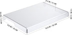Laptop Keyboard Protector Cover Acrylic Clear Laptop Dust Case Anti-Cat Keyboard Cover Computer Mechanical Transparent Protector Suitable for 14inch Computer (13.8 * 9.8 * 0.6 Inch)