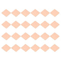 PATIKIL Copper Heatsink Pad Shims, 24 Pcs 20x20x0.3mm Copper Pad Shim IC Chipset GPU CPU Thermal Heatsink for Cooling Laptop Desktop Computer