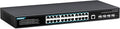 YuanLey 28 Port Gigabit Managed Switch with 24 10/100/1000Mbps RJ45 Ports, 4X 10Gbps SFP+, L3 Smart Managment Ethernet Switch, VLAN, QoS, ACL, SSL, Fanless, Compatible for Tp-Link, Netgear