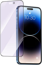 PERFECTSIGHT Anti Blue Light Screen Protector Designed for iPhone 14 Pro 2022 6.1 inch, 6X Stronger HD Clear Blue Light Blocking Tempered Glass - Eye Protection Anti Eye Fatigue Eye Dry Bubble Free