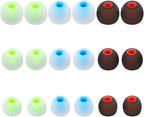 Earbuds Replacement Tips - 9 Pairs SML Eartips Eargels