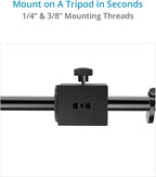 PROAIM Tango 360° Camera Rotating Dutch Angle Rig for DSLR Cameras. Height Adjustable. Payload up to 2.27kg/5lb. (P-TNGO-01)