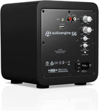 Audioengine S6 210W Compact Powered Mini Subwoofer- Powerful Bass in a Small Package - Great for Desktops, Apartments, Offices and Gaming Setups