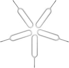 Sim Card Tray Pin Eject Removal Tool Needle Opener 5 Pack for Smartphones,Mifi, Wireless Hotspot,4G&5G Sim Card Routers.