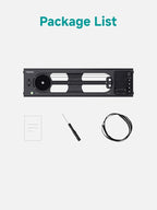 Accsoon Toprig Video Slider, 16''/40cm Motorized Camera Slider with Full Button Control, Support APP-Video Mode/Time-Lapse/Loop Mode, Speed Control Konb, 120° Panoramic Shooting for Photographer