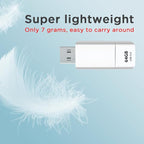 GIGASTONE 64GB Flash Drive, Z60NB USB 3.2 Gen 1, Ultra Fast, Retractable Capless Slider Design, Data Storage, Backup for PC/Mac/TV/Car Audio, USB 2.0/3.0/3.1 Compatible (Random Color)