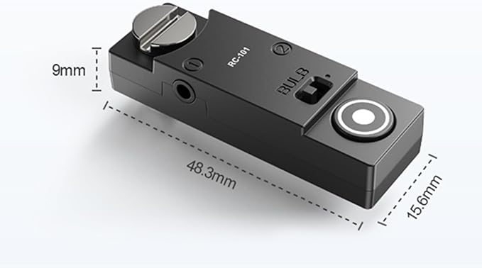 for hasselblad Cable Shutter Cable Release Remote H2F,H3DII,H4D,H5D-40,H6 Two Cameras in sync Button 1/4 Stabilizer Extension Photo Key Accessories. Small Size Control (RC101-2.5A H)