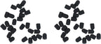 60 Pcs Rubber Tips for Stylus Pens:0.5x0.5x0.5cm Replacement Nibs for Touch Screen Pen Tips Replacement Capacitance High Sensitivity and Precision, No Scratches, Universal Stylus Ends for Touch Scree
