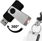 KEXIN 128GB Flash Drive 5 Pack USB 2.0 Thumb Drive USB Drive Memory Stick, Black